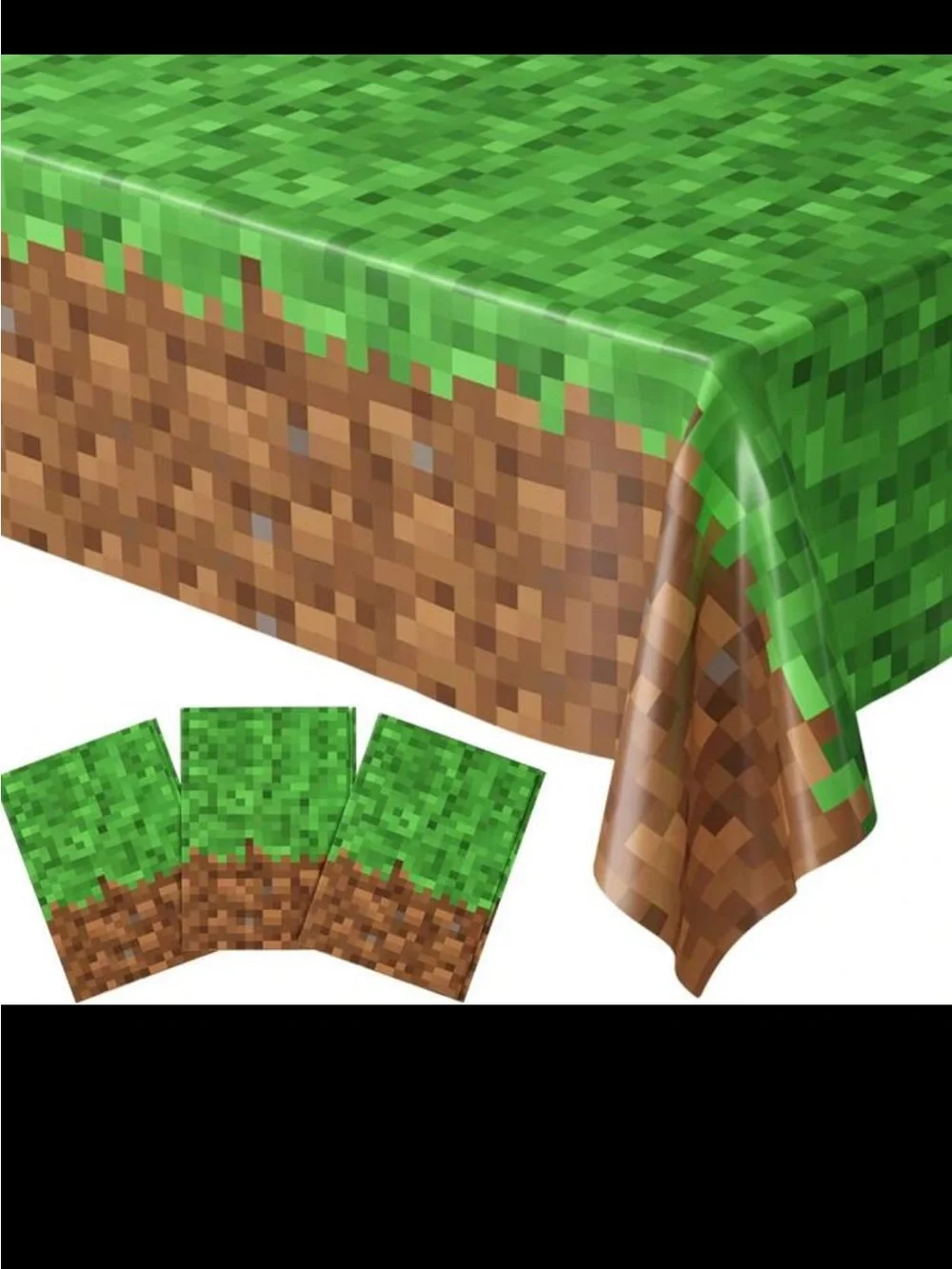 Minecraft Bday Deco 💚